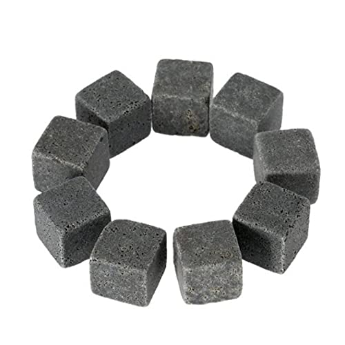 9 teile/satz Schwarz Natürliche Whisky Stones Sipping Eiswürfel Whisky Stone Whisky Kühler Hochzeit Geschenk Favor Weihnachten von Ruluti