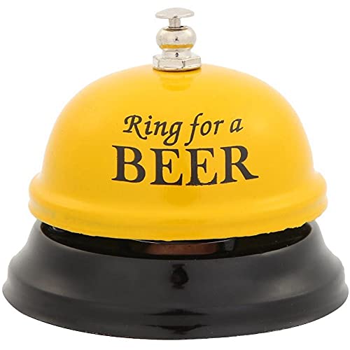 Ruluti Call Service Bell, Traditional Stainless Steel Service Bell for Bar Kitchen Hotel Restaurant Use von Ruluti