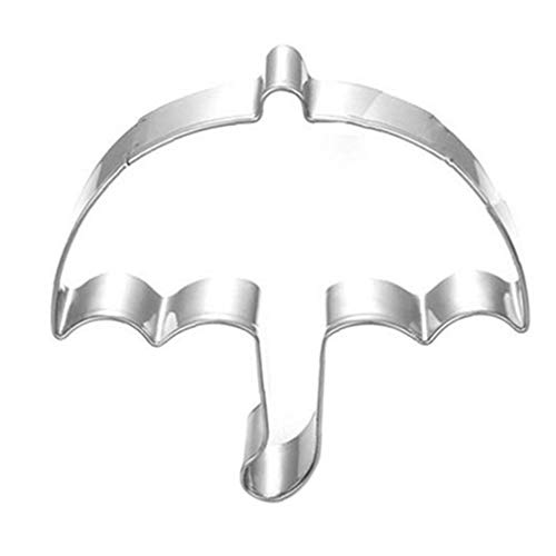 Ruluti 1pc Edelstahl-Kuchen-Form-Regenschirm Geformte Gebäck Ausstechform Kuchen-biskuit-backen-Werkzeug-Form Bakeware Werkzeuge von Ruluti