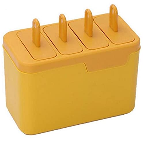 Ruluti Eiscreme-Form 4 Zelleis-Lolly-Formen Eispop-Hersteller-EIS-Popsicle-Formen Mit Stöcken DIY Hausgemachte Gefrierschrank Ruluti Eiscreme-Form 4 Zelleis-Lolly-Formen Eispop-Hersteller-EIS-Popsicle-Formen Mit Stöcken DIY Hausgemachte Gefrierschrank von Ruluti