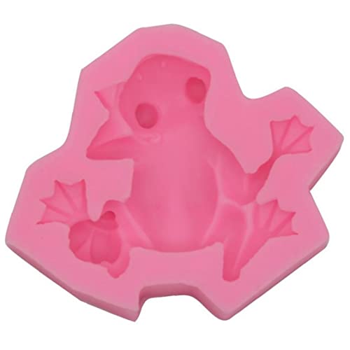 Ruluti Schokoladenformen 3D Frosch Silikonform Kuchen Dekoration Backwerkzeuge Für DIY Zucker Craft Candy Schokolade Eiswürfel Fachseife von Ruluti