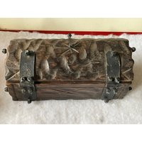 Vintage Handgemachte Holz Truhe Box #box # von RumiCollectibles