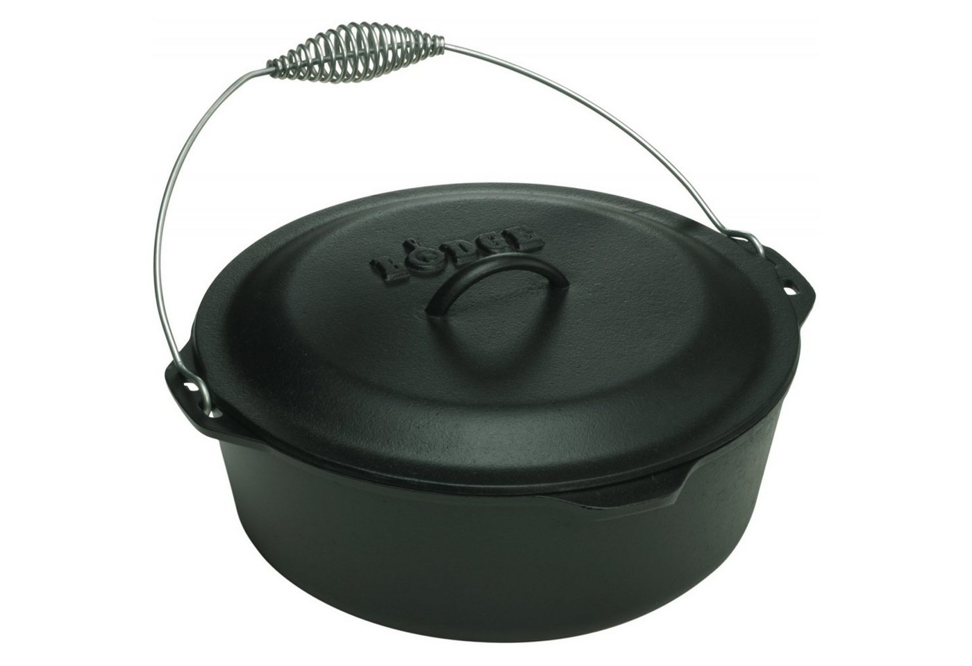 Rumo Barbeque Schmortopf Lodge Cast Iron Dutch Oven Topf inkl. Deckel 8,5 Liter von Rumo Barbeque