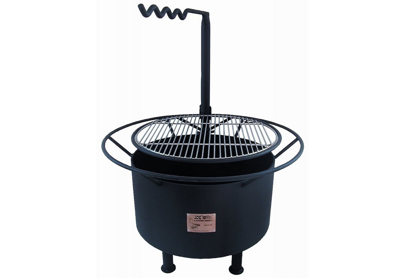 Rumo Barbeque Smoker Rumo Barbeuqe JOEs Campfire 20 Zoll Feuerstelle mit Grillrost und von Rumo Barbeque