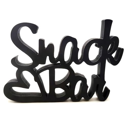 Deko Snackbar Hochzeit Snack Bar Stehtischschild Holztischdekoration Schwarz Candy bar Tischfreistehendes Schild Hochzeitsdekoration Deko Snackbar Hochzeit Snack Bar Stehtischschild Holztischdekoration Schwarz Candy bar Tischfreistehendes Schild Hochzeitsdekoration von RunFar shop