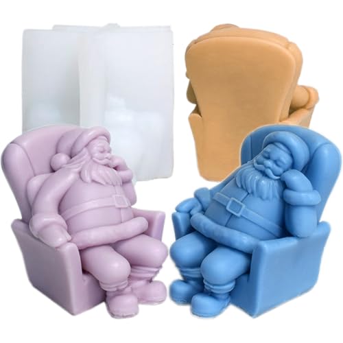 Kerzenform Weihnachten Kerzenform Weihnachtsmann, Kerzenformen zum Gießen, 3D Kerzen Formen Silikon Santa Claus für Duftkerzen, Ornamente, Geschenke weihnachten Kerzenform Weihnachten Kerzenform Weihnachtsmann, Kerzenformen zum Gießen, 3D Kerzen Formen Silikon Santa Claus für Duftkerzen, Ornamente, Geschenke weihnachten von RunFar shop