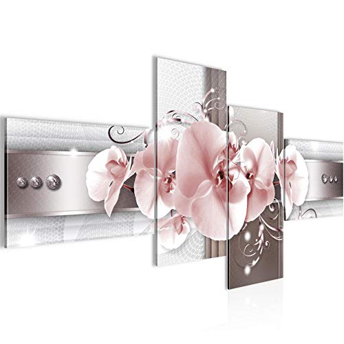 Runa Art Bild XXL 4 Teilig Blumen Orchidee 200 x 100 cm Kunstdruck auf Vlies Leinwand Wanddeko Wohnzimmer Schlafzimmer 008341b Runa Art Bild XXL 4 Teilig Blumen Orchidee 200 x 100 cm Kunstdruck auf Vlies Leinwand Wanddeko Wohnzimmer Schlafzimmer 008341b von Runa Art