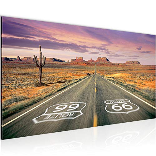 Runa Art Wandbild Route 66 Grand Canyon 1 Teilig 100 x 40 cm Modern Bild auf Vlies Leinwand Vintage Wohnzimmer Schlafzimmer Orange Beige 611312a Runa Art Wandbild Route 66 Grand Canyon 1 Teilig 100 x 40 cm Modern Bild auf Vlies Leinwand Vintage Wohnzimmer Schlafzimmer Orange Beige 611312a von Runa Art