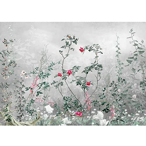 Runa Art Fototapete Blumen 352 x 250 cm Vlies Tapeten XXL Moderne Wandtapete Wohnzimmer Schlafzimmer 9563011c von Runa Art