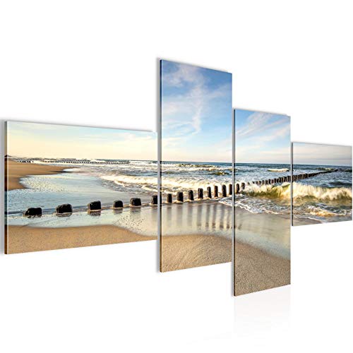 Runa Art Bild Modern Strand Meer - Made in Germany - Wandbilder Ostsee Strand Bunt 4 Teilig 025242a Runa Art Bild Modern Strand Meer - Made in Germany - Wandbilder Ostsee Strand Bunt 4 Teilig 025242a von Runa Art
