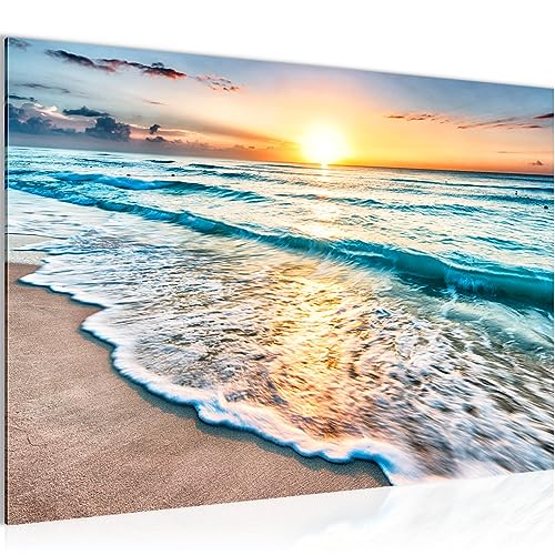 Runa Art Bild Sonnenuntergang Strand Modern Wandbilder Schlafzimmer Wohnzimmer 1 Teilig - Made In Germany - Meer Beige Blau Flur 023715a Runa Art Bild Sonnenuntergang Strand Modern Wandbilder Schlafzimmer Wohnzimmer 1 Teilig - Made In Germany - Meer Beige Blau Flur 023715a von Runa Art