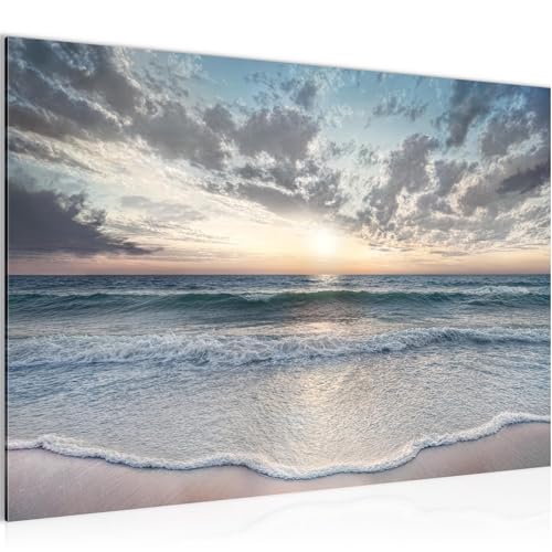 Runa Art Bild Strand und Meer Modern Wandbilder Wohnzimmer Schlafzimmer 1 Teilig - Made In Germany - Sonnenuntergang Blau Grau Flur 055315b Runa Art Bild Strand und Meer Modern Wandbilder Wohnzimmer Schlafzimmer 1 Teilig - Made In Germany - Sonnenuntergang Blau Grau Flur 055315b von Runa Art
