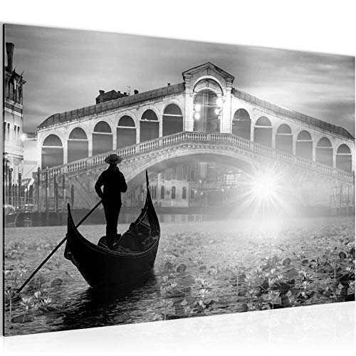 Runa Art Bild Venedig Italien Modern Wandbilder Wohnzimmer Schlafzimmer 1 Teilig - Made In Germany - Stadt Schwarz Weiss Flur 006615c Runa Art Bild Venedig Italien Modern Wandbilder Wohnzimmer Schlafzimmer 1 Teilig - Made In Germany - Stadt Schwarz Weiss Flur 006615c von Runa Art