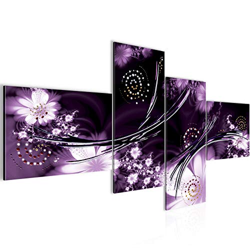 Runa Art Bild XXL 4 Teilig Abstrakt Blumen 200 x 100 cm Kunstdruck auf Vlies Leinwand Wanddeko Wohnzimmer Schlafzimmer 102441a Runa Art Bild XXL 4 Teilig Abstrakt Blumen 200 x 100 cm Kunstdruck auf Vlies Leinwand Wanddeko Wohnzimmer Schlafzimmer 102441a von Runa Art