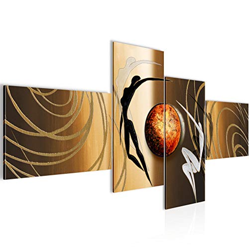 Runa Art Bild XXL 4 Teilig Abstrakt Figuren 200 x 100 cm Kunstdruck auf Vlies Leinwand Wanddeko Wohnzimmer Schlafzimmer 300641a Runa Art Bild XXL 4 Teilig Abstrakt Figuren 200 x 100 cm Kunstdruck auf Vlies Leinwand Wanddeko Wohnzimmer Schlafzimmer 300641a von Runa Art