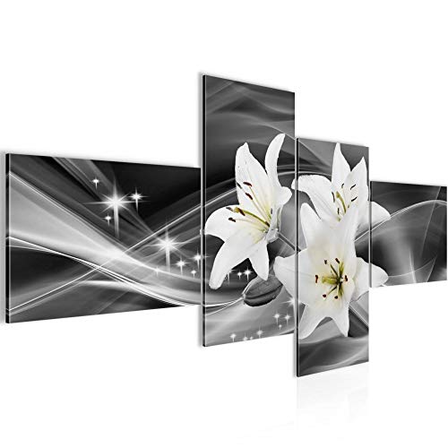 Runa Art Bild XXL 4 Teilig Blumen Lilien 200 x 100 cm Kunstdruck auf Vlies Leinwand Wanddeko Wohnzimmer Schlafzimmer 200841c Runa Art Bild XXL 4 Teilig Blumen Lilien 200 x 100 cm Kunstdruck auf Vlies Leinwand Wanddeko Wohnzimmer Schlafzimmer 200841c von Runa Art