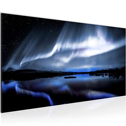Runa Art Wandbild Nordlichter Nachthimmel 1 Teilig 100 x 40 cm Modern Bild auf Vlies Leinwand Polarlicht Island Wohnzimmer Schlafzimmer Schwarz Blau 041912b Runa Art Wandbild Nordlichter Nachthimmel 1 Teilig 100 x 40 cm Modern Bild auf Vlies Leinwand Polarlicht Island Wohnzimmer Schlafzimmer Schwarz Blau 041912b von Runa Art