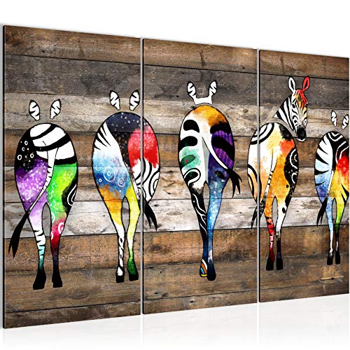 Runa Art Wandbilder Zebra Bild XXL Loft Wohnzimmer Beige Braun Streetart 120 x 80 cm 3 Teilig 034031b Runa Art Wandbilder Zebra Bild XXL Loft Wohnzimmer Beige Braun Streetart 120 x 80 cm 3 Teilig 034031b von Runa Art