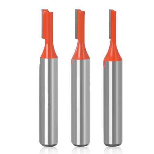 3 Stück Fräser für Oberfräse 8mm Schaft, Holz Fräser Router Bit, Gerade Fräser, 8mm Schaft Nutfräser Holzfräser Fräser für Holz Fräser Schneiden Nutfräsen 3mm,4mm,5mm 3 Stück Fräser für Oberfräse 8mm Schaft, Holz Fräser Router Bit, Gerade Fräser, 8mm Schaft Nutfräser Holzfräser Fräser für Holz Fräser Schneiden Nutfräsen 3mm,4mm,5mm von Rundago