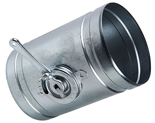 Rundrohrsystem Metall Alu-Flex-Rohr Verbinder T-Stück Kaminaufsatz Reduzierstück Drosselklappe Verbinder mit Rückstauklappe Y-Stück Ablufthaube Deckenventil Wandrosette (Ø 80 mm, Drosselklappe) Rundrohrsystem Metall Alu-Flex-Rohr Verbinder T-Stück Kaminaufsatz Reduzierstück Drosselklappe Verbinder mit Rückstauklappe Y-Stück Ablufthaube Deckenventil Wandrosette (Ø 80 mm, Drosselklappe) von Rundrohrsystem Metall