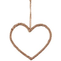 Jute Herz, Jute, Kranz, Jutekranz, Geschenk, Basteln, 20 cm, 30 cm von RundumCreativ