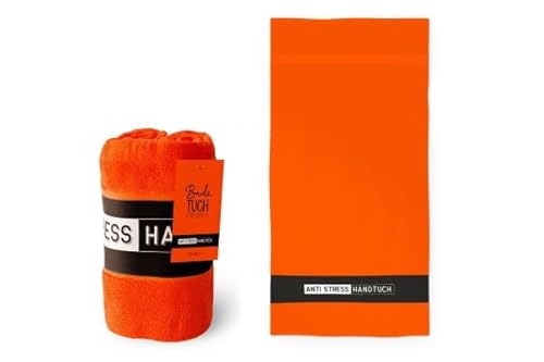 Rungassi Badetuch Duschtuch Handtuch 70x140 Thema: Mann (Orange - Antistress) von Rungassi