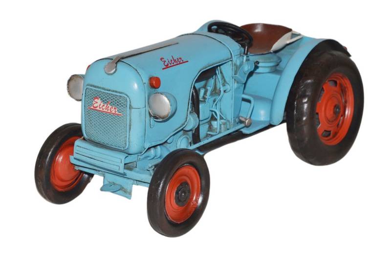 Rungassi Dekoobjekt Nostalgie Blechmodell Traktor Schlepper Bj.1939 32cm (37038) von Rungassi