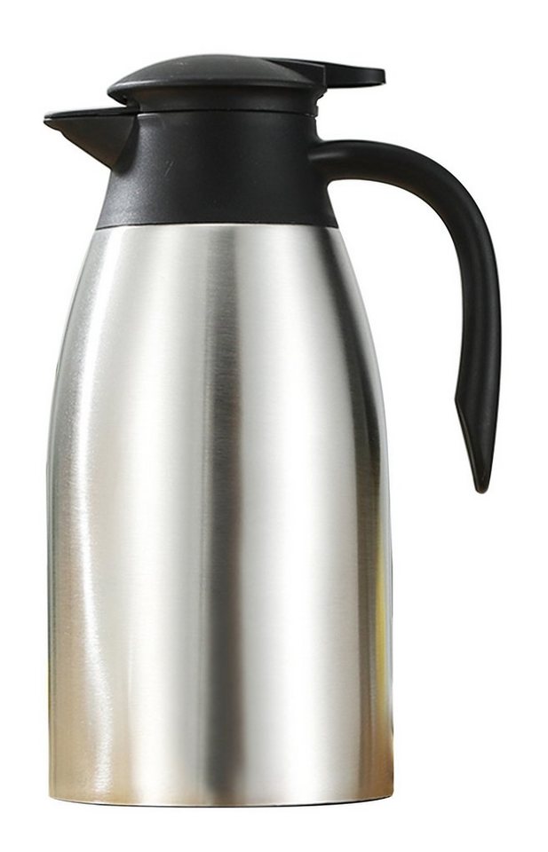 Rungassi Isolierkanne Thermoskanne Isolierkanne Kaffeekanne 2 Liter CF-ThERM2 Farbe: silber von Rungassi