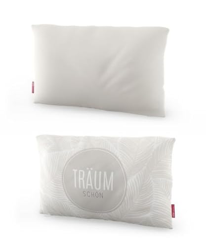 Rungassi Kissen Dekokissen Sofakissen Kuschelkissen Thema Entspannung (Träum Schön - Beige) von Rungassi
