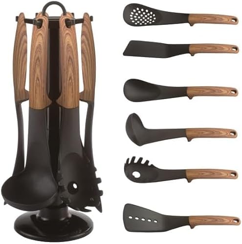 Rungassi Küchenhelfer Küchenutensilien mit Ständer 7-TLG. CF-UT02 Holz-Optik Rungassi Küchenhelfer Küchenutensilien mit Ständer 7-TLG. CF-UT02 Holz-Optik von Rungassi