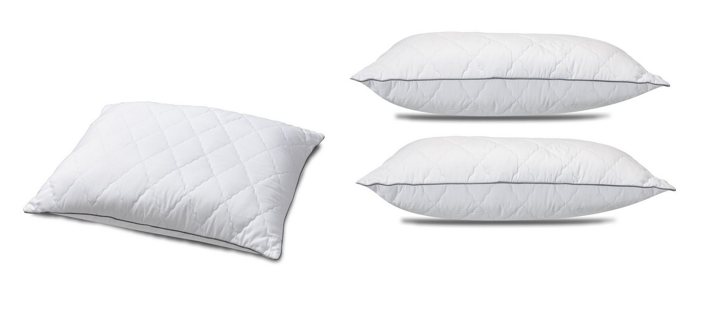 Rungassi Kunstfaserkopfkissen 2er Set Dreamswan Kopfkissen 60x70cm Microfaser BL6070BL Rungassi Kunstfaserkopfkissen 2er Set Dreamswan Kopfkissen 60x70cm Microfaser BL6070BL von Rungassi