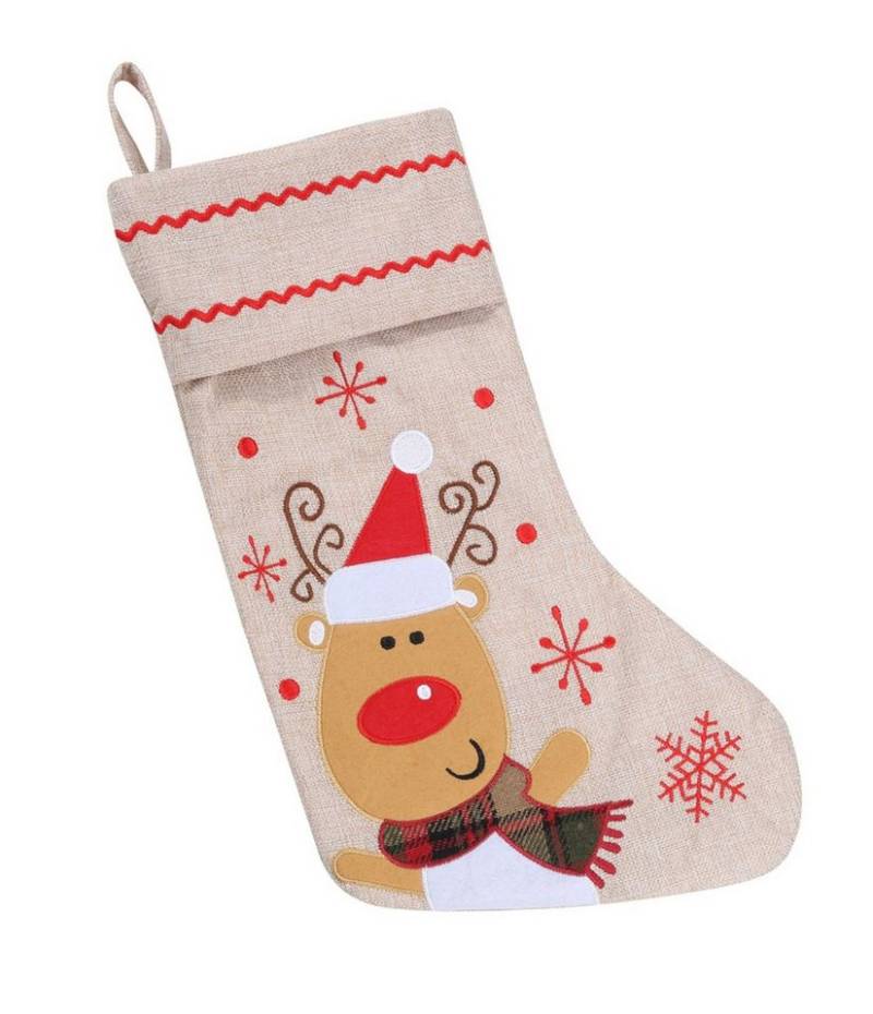 Rungassi Nikolausstiefel XXL Nikolausstiefel Weihnachtsstrumpf Nikolausstrumpf für von Rungassi