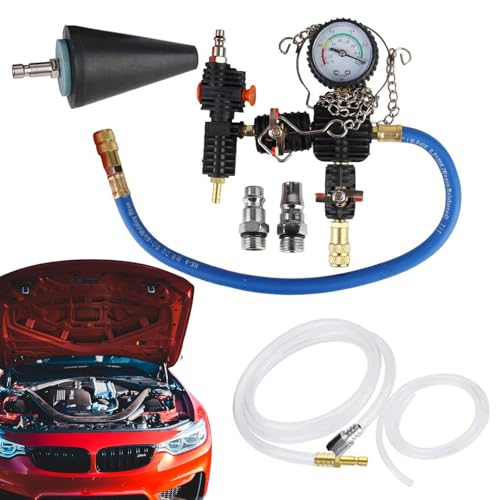 Runkoyea Kühlerdruckprüfer Kit - Kühlsystem Leckage Erkennung,Nachfüllprüfgerät Werkzeug für Autoreparatur Wartung Runkoyea Kühlerdruckprüfer Kit - Kühlsystem Leckage Erkennung,Nachfüllprüfgerät Werkzeug für Autoreparatur Wartung von Runkoyea