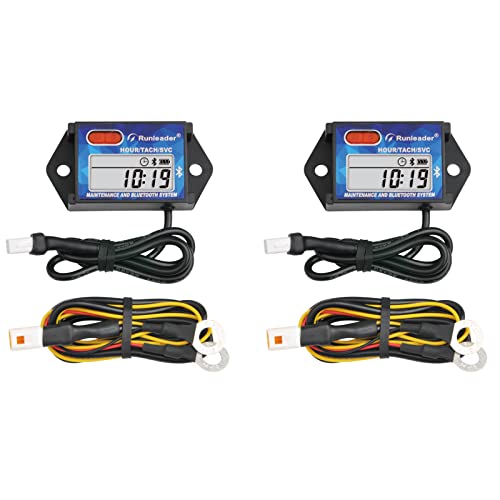 2 PCS of Runleader RL-HM027BT Digitaler Bluetooth-Drehzahlmesser, Batterie austauschbar. von Runleader