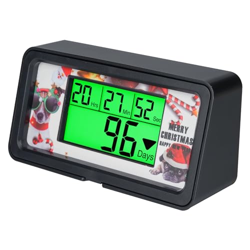 Runleader Digital 9999 Tage Countdown-Uhr, Zielereignisse Tracking Timer, Buzzer Alarm für Berufung Hochzeit Neugeborener Abschluss Geburtstag Halloween Weihnachten (Green) von Runleader