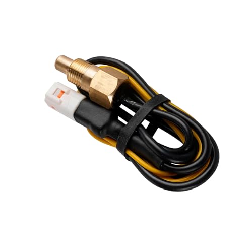 Runleader TS001 Öl- und Wassertemperatursensor mit Drehzahlsignalkabel, Temperaturbereich: -20 °C bis 220 °C (-4 °F bis 428 °F), wasserdichtes Design für Rasenmähergenerator, Motorrad, ATV usw. von Runleader