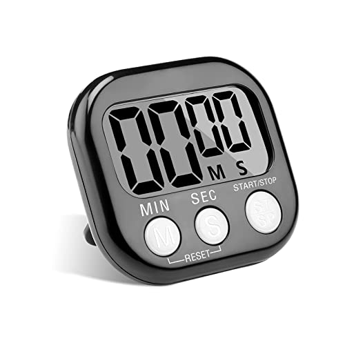 Klein Time Timer, Timer Digital mit Magnetisch und Stehen für Kinder, Digitaler Küchentimer für Schule,Küche,Sport,Gym von Runmeihe