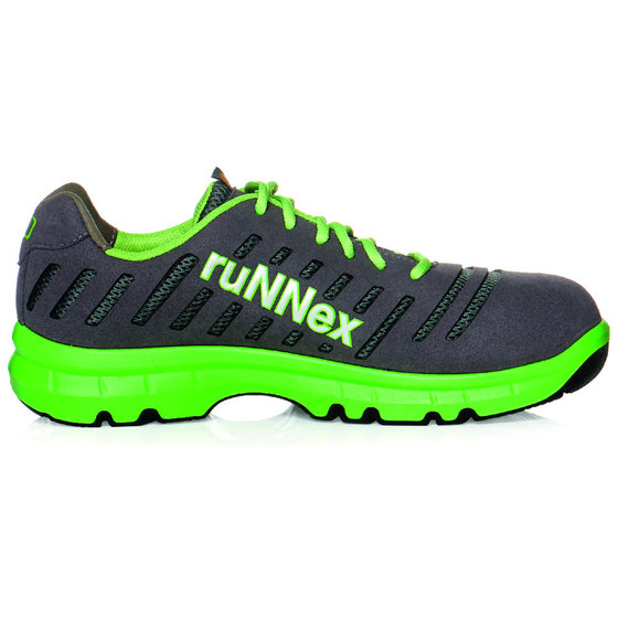 ruNNex® - Sicherheitshalbschuh FlexStar 5170, S1P, grau, W10.3/4, Größe 36 von Runnex