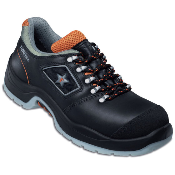 ruNNex® - Sicherheitshalbschuh TeamStar 5307, S3, schwarz, W11, Größe 42 von Runnex