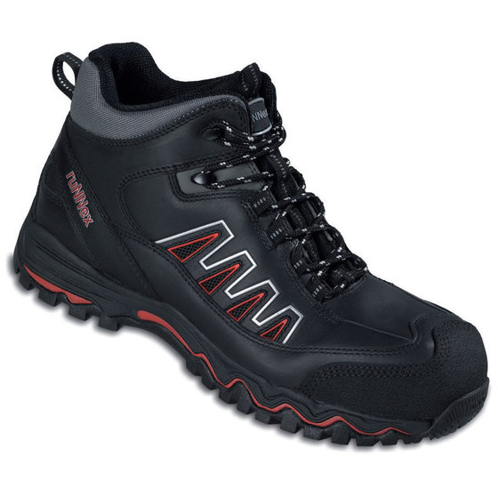 ruNNex® - Sicherheitsschnürstiefel LightStar 5321, S3, schwarz, W10,5, Größe 37 von Runnex