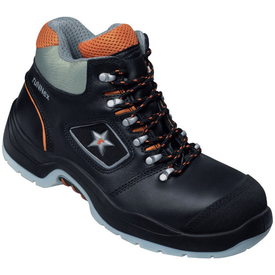 ruNNex® - Sicherheitsschnürstiefel TeamStar 5308, S3, silbergrau, W11, Größe 46 von Runnex