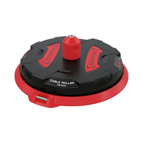 RUNPOTEC - XB 300 Cable Roller/ Kabelabroller | Universeller Kabeltrommel Auf- & Abroller für kleine bis mittlere Kabeltrommeln | Kompakter & leichter Kabelaufroller belastbar bis 300kg | Ø 30cm von Runpotec