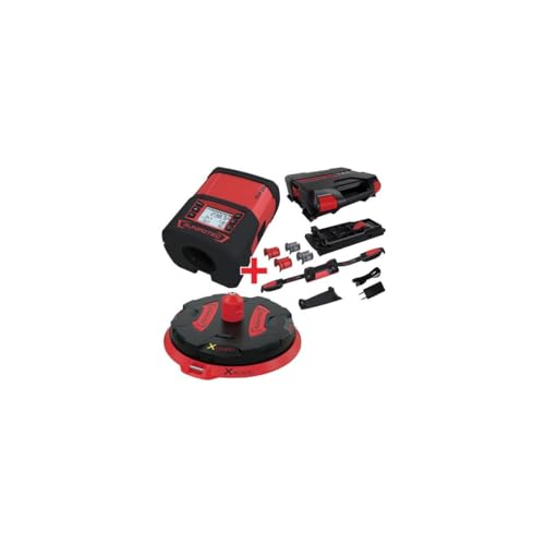 Runpotec Kabellängenmessgerät-Set RM35+XB300 Rot/Schwarz Länge 160 mm x Breite 125 mm x Höhe 97 mm von Runpotec