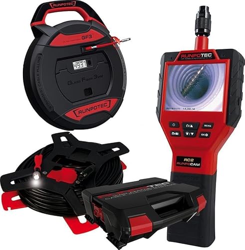Runpotec Elektriker-Kamera RUNPOCAM RC2 GF3 11146 (USB, Rot, nicht wasserfest) von Runpotec