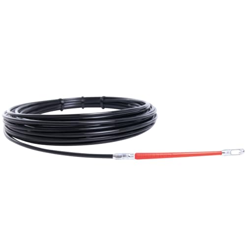 Runpotec Runpo 1 Kunststoffband 10 m, Durchmesser 4 mm, 30028, schwarz von Runpotec