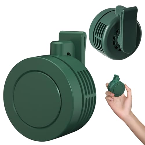 Tragbarer, leiser Mini-Ventilator ohne Flügel, zum Anklippen, verstellbar, 3 Geschwindigkeiten, tragbarer elektrischer Ventilator mit USB, wiederaufladbarer tragbarer Ventilator, freihändige Kühlung Tragbarer, leiser Mini-Ventilator ohne Flügel, zum Anklippen, verstellbar, 3 Geschwindigkeiten, tragbarer elektrischer Ventilator mit USB, wiederaufladbarer tragbarer Ventilator, freihändige Kühlung von Ruojiar