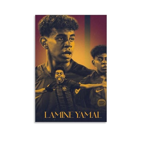 Lamine Yamal Poster, Fußball, Leinwand, Wandkunstdruck, Poster, Foto, Gemälde, Poster, Raumdekoration, 40 x 60 cm Lamine Yamal Poster, Fußball, Leinwand, Wandkunstdruck, Poster, Foto, Gemälde, Poster, Raumdekoration, 40 x 60 cm von Ruoshuo