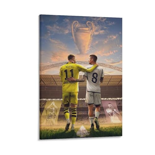 Ruoshuo Toni Kroos cooles Poster, Fußballspieler, Leinwandposter, Wandkunst, Bilddrucke, hängende Foto-Dekoration, Heimposter, Kunstwerke 1 Ruoshuo Toni Kroos cooles Poster, Fußballspieler, Leinwandposter, Wandkunst, Bilddrucke, hängende Foto-Dekoration, Heimposter, Kunstwerke 1 von Ruoshuo