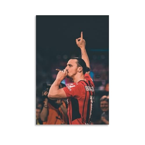 Ruoshuo Zlatan Ibrahimovic Fußballspieler, coole Poster, Wandkunst, Poster, Drucke, Heimdekoration, Bild, Leinwand, Malerei, Poster, 30,5 x 45,7 cm Ruoshuo Zlatan Ibrahimovic Fußballspieler, coole Poster, Wandkunst, Poster, Drucke, Heimdekoration, Bild, Leinwand, Malerei, Poster, 30,5 x 45,7 cm von Ruoshuo