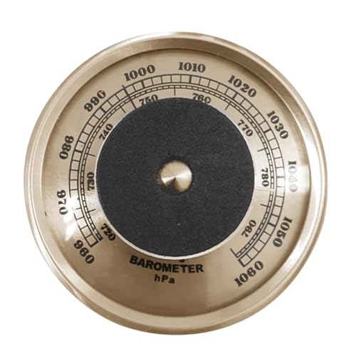 Barometer für zu Hause, 70mm Hochpräzises Analog Barometer zur Messung von Druckänderungen von Rurunklee